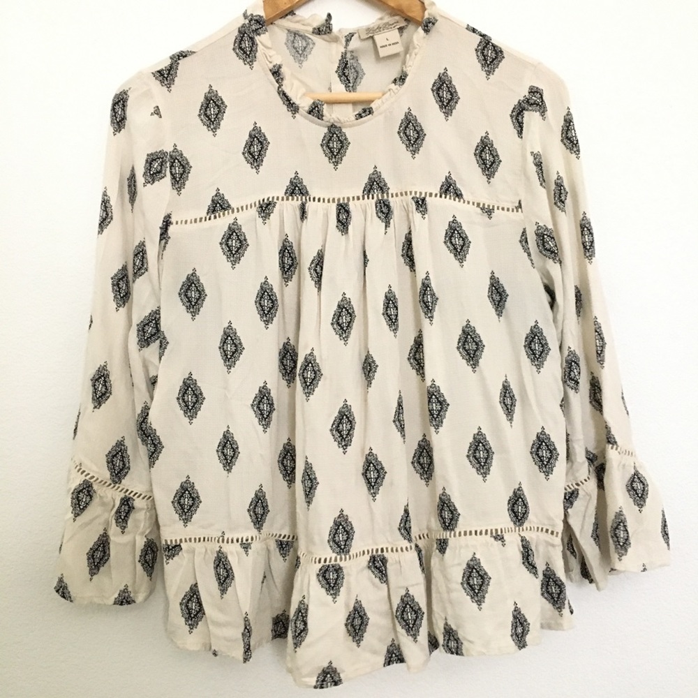 Lucky Brand long sleeve blouse